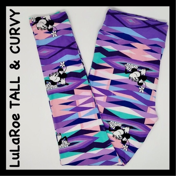 LuLaRoe Pants - LuLaRoe Disney TC Leggings Tall and Curvy UNICORN